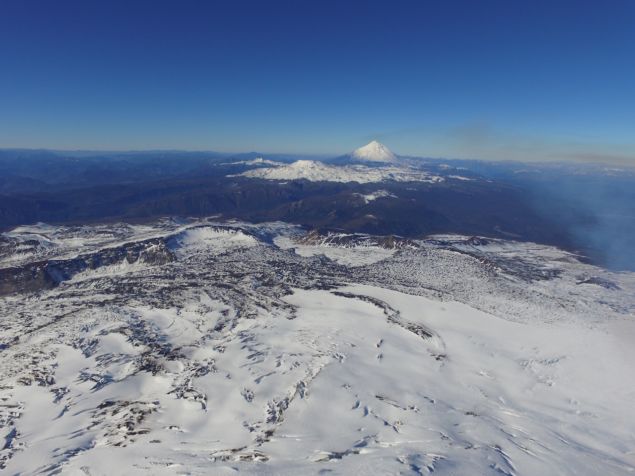 Subiendo el Volcán Villarrica